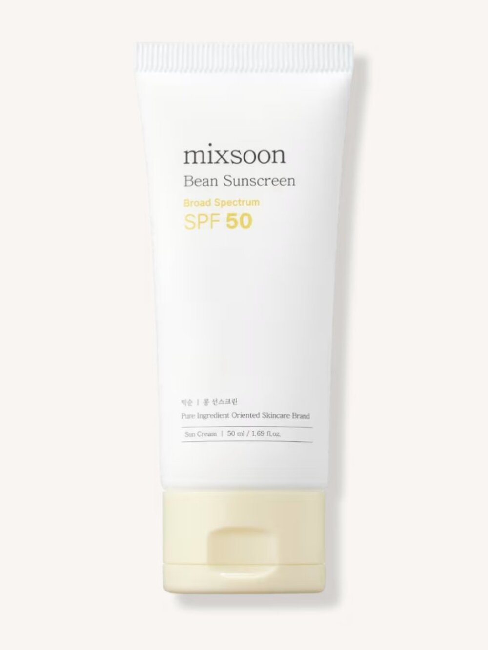 New Mixsoon Bean Sunscreen SPF 50 Moisturizer